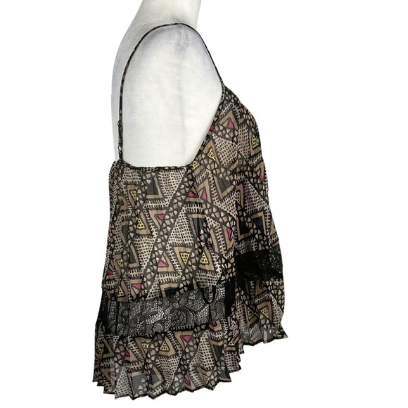 BCBG GENERATION WOMEN'S SPAGETTI STRAP FLOWY TOP/BLOUSE - Picture 6 of 12